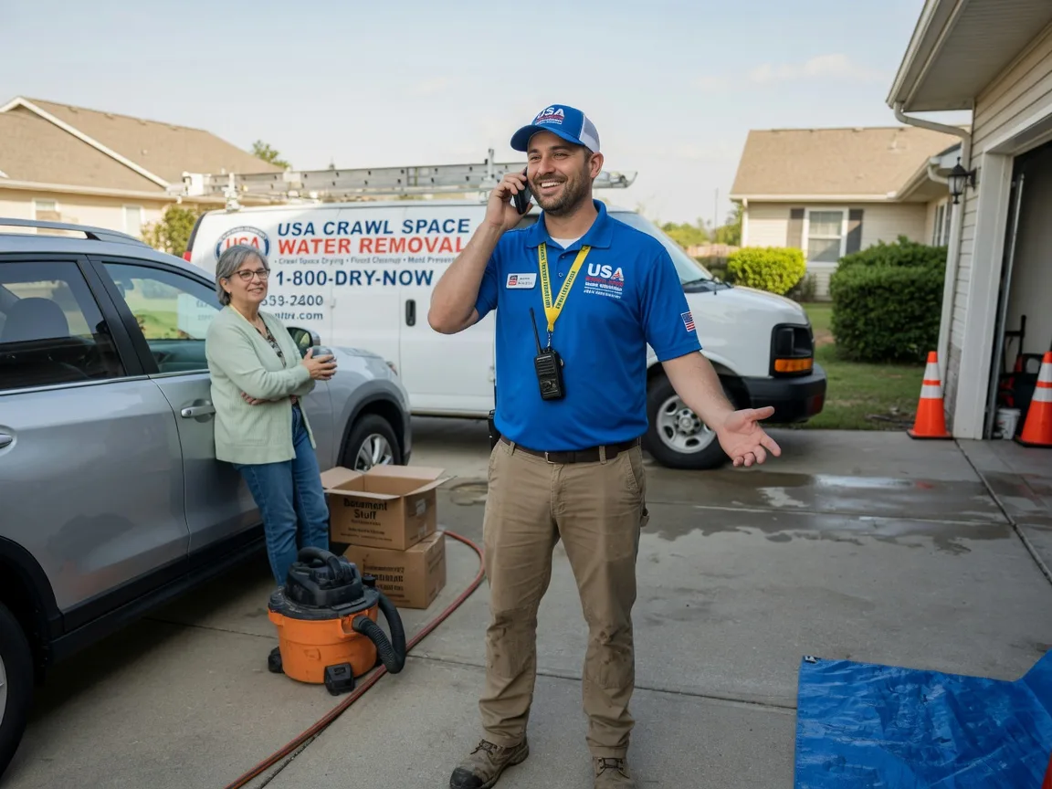 Crawl Space Water Removal Mound City, IL FAQs